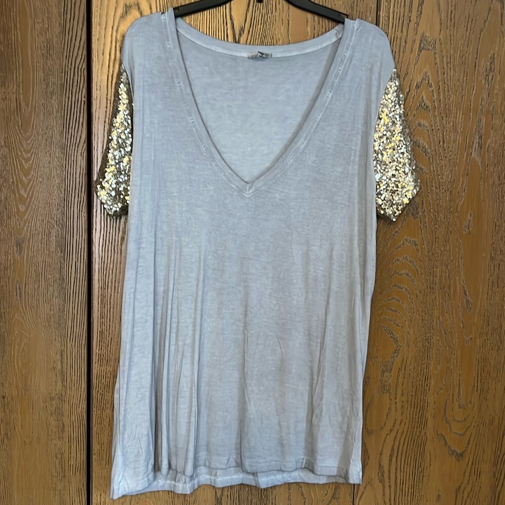 POL V Neck Top